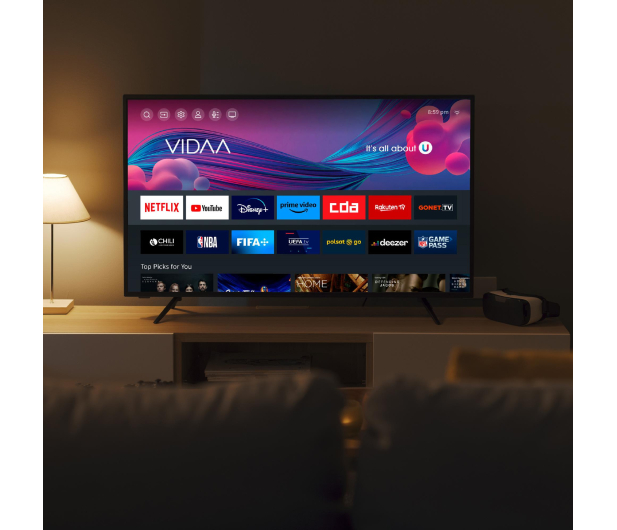 Telewizor Kiano Elegance 40" Smart TV VIDAA Netflix. HBO, Prime - 1373224 - zdjęcie 8